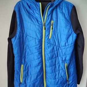 Mens Blue Spyder Ouzo Hoody Stryke Jacket
